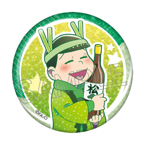 『おそ松さん』ビビッドライン キラキラ缶バッジ 酔い松 BOX(6個入)