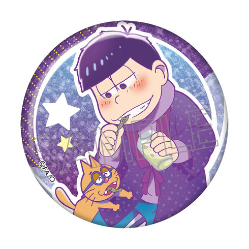 『おそ松さん』ビビッドライン キラキラ缶バッジ 酔い松 BOX(6個入)