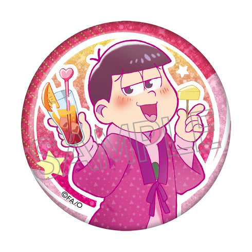 『おそ松さん』ビビッドライン キラキラ缶バッジ 酔い松 BOX(6個入)