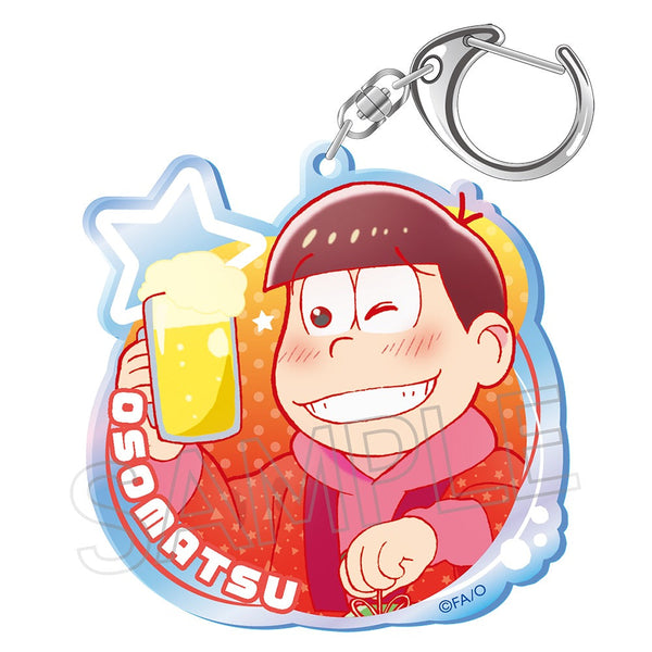 『おそ松さん』ビビッドライン オーロラアクリルキーホルダー 酔い松 おそ松