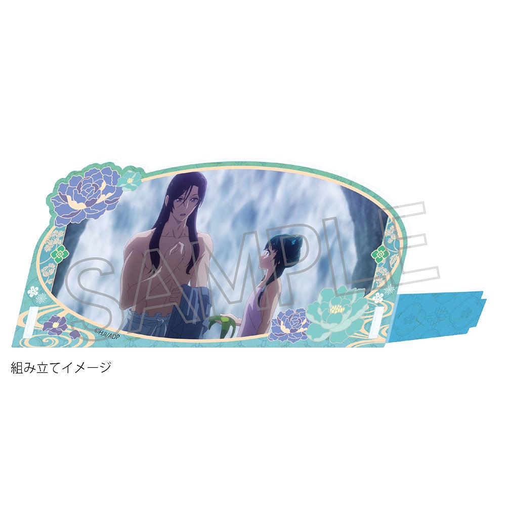 薬屋のひとりごと』斜めに飾れるアクリルスタンドVol.2 猫猫&壬氏A(青