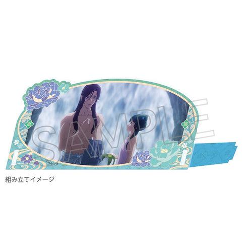 『薬屋のひとりごと』斜めに飾れるアクリルスタンドVol.2 猫猫&壬氏A(青)