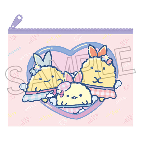 『すみっコぐらし』ミニビニールポーチ しっぽず(ピンク)