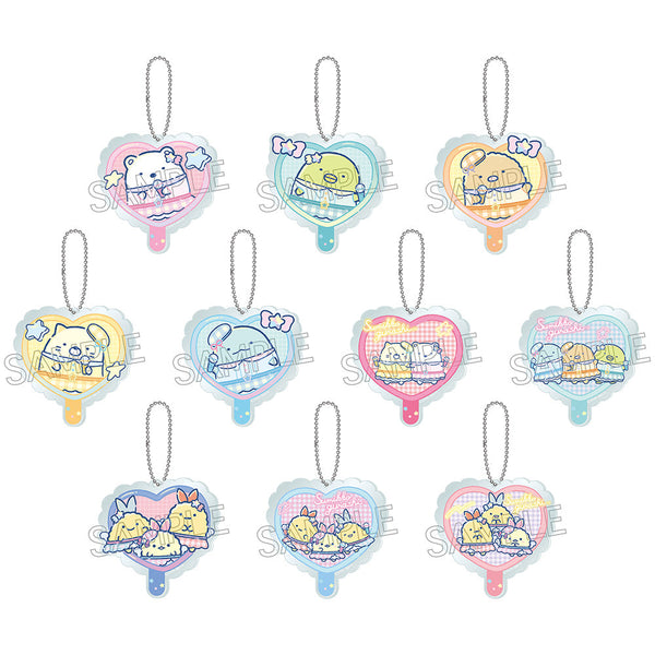 『すみっコぐらし』デコうちわキーチェーン BOX(10個入)