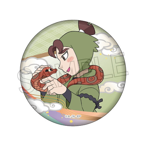 『忍たま乱太郎』缶バッジ -いろはの段- 伊賀崎孫兵