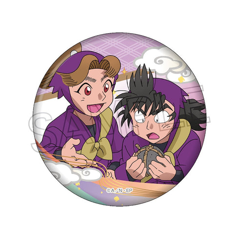 『忍たま乱太郎』缶バッジ -いろはの段- 田村三木ヱ門&浜守一郎