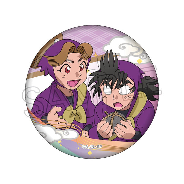 『忍たま乱太郎』缶バッジ -いろはの段- 田村三木ヱ門&浜守一郎