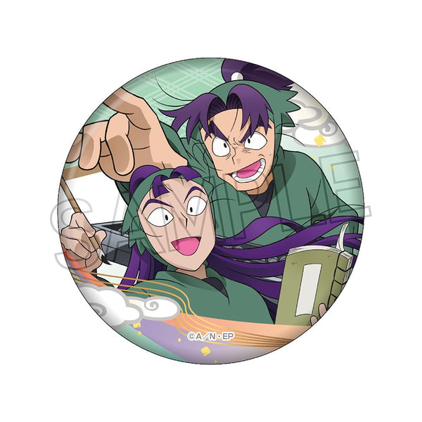 『忍たま乱太郎』缶バッジ -いろはの段- 潮江文次郎&立花仙蔵