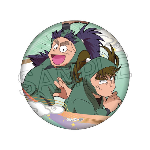 『忍たま乱太郎』缶バッジ -いろはの段- 中在家長次&七松小平太