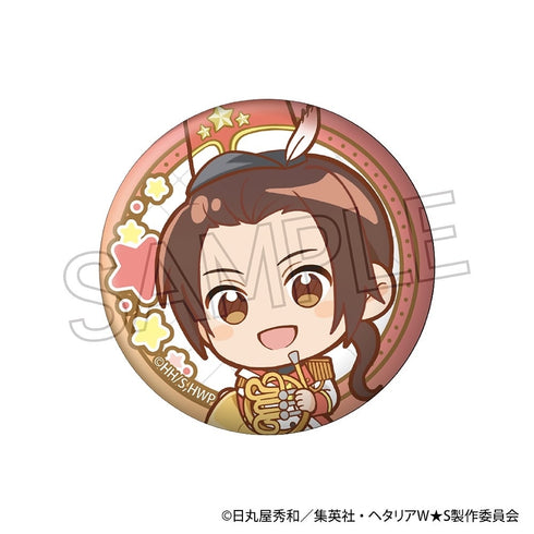 『ヘタリアWorld★Stars』缶バッジ -マーチング- BOX(10個入)