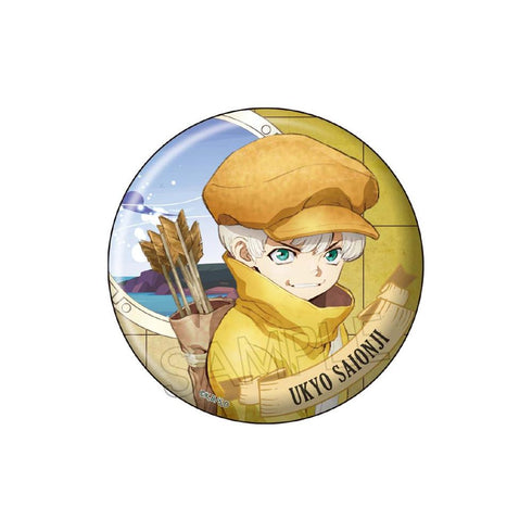 『Dr.STONE』ヴィンテージシリーズ 缶バッジ Vol.2 西園寺羽京