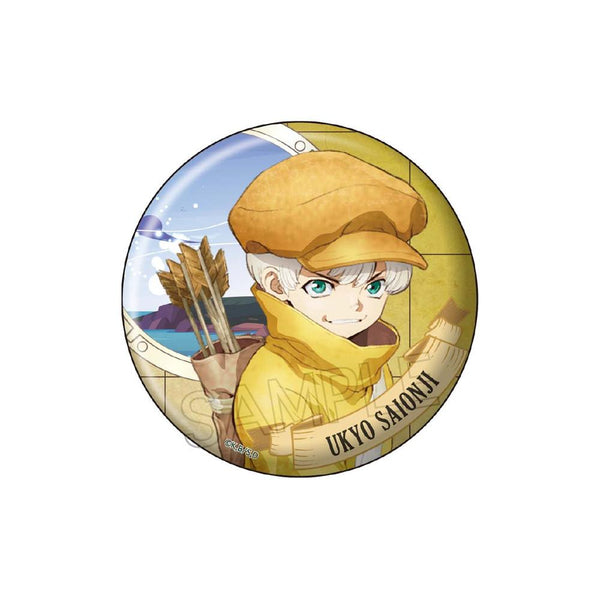 『Dr.STONE』ヴィンテージシリーズ 缶バッジ Vol.2 西園寺羽京