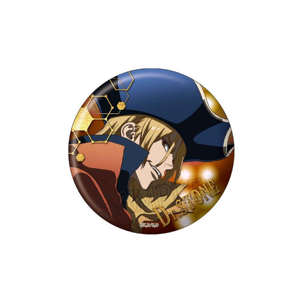 『Dr.STONE』箔押し缶バッジ 七海龍水