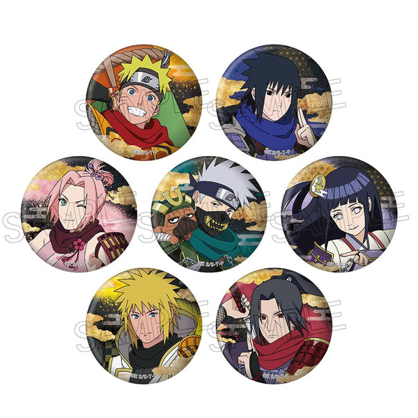 『NARUTO-ナルト- 疾風伝』缶バッジ 忍武者 BOX(7個入り)