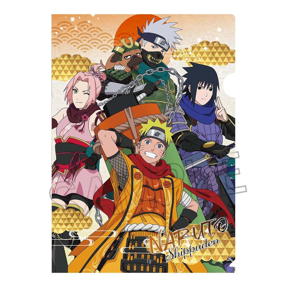 NARUTO-ナルト- 疾風伝』クリアファイル 忍武者 集合 – Anime