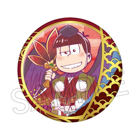 『おそ松さん』ヴィンテージシリーズ 箔押し缶バッジ 百鬼夜行松 BOX(6個入)