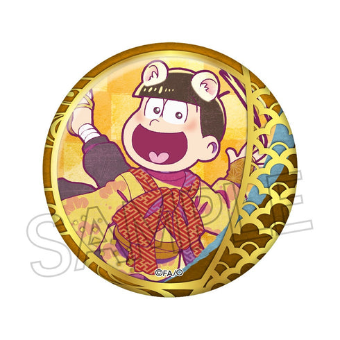 『おそ松さん』ヴィンテージシリーズ 箔押し缶バッジ 百鬼夜行松 BOX(6個入)