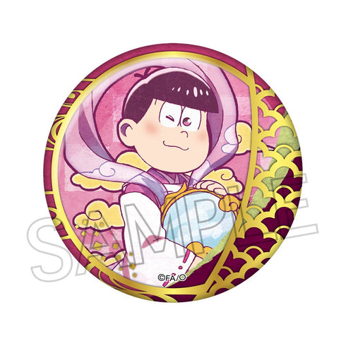 『おそ松さん』ヴィンテージシリーズ 箔押し缶バッジ 百鬼夜行松 BOX(6個入)