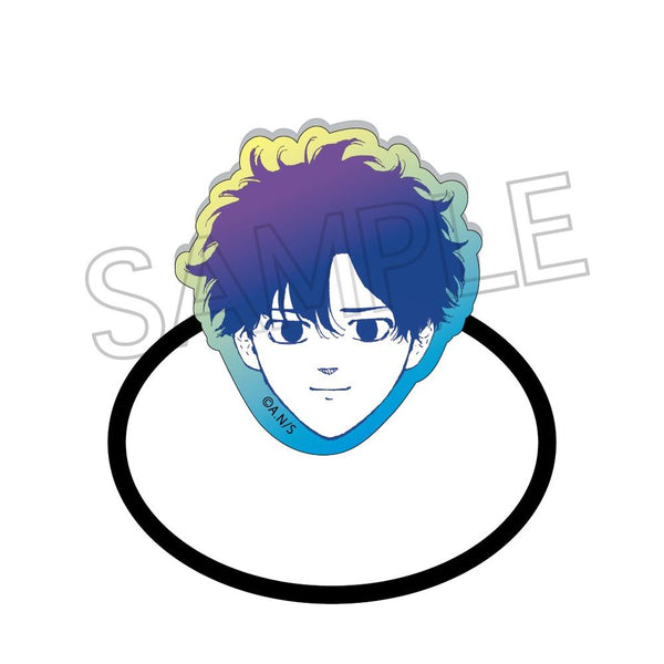 『レッドブルー』アクリルヘアゴム 鈴木 青葉A