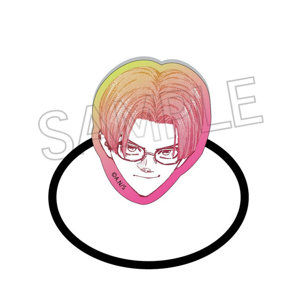 『レッドブルー』アクリルヘアゴム 柊 愛矛A