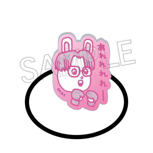 『レッドブルー』アクリルヘアゴム 柊 愛矛B