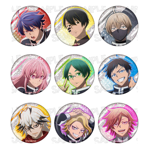 『桃源暗鬼』シャインシリーズ グリッター缶バッジ Vol.1 BOX(9個入)