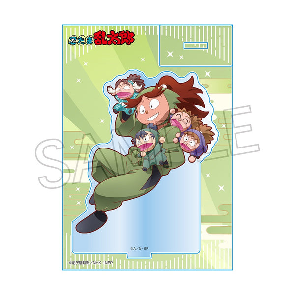 『忍たま乱太郎』アクリルスタンド -パペットと一緒- 富松作兵衛