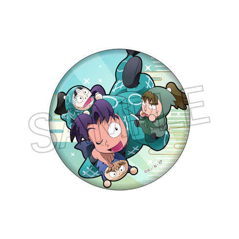 『忍たま乱太郎』缶バッジ -パペットと一緒- 摂津のきり丸