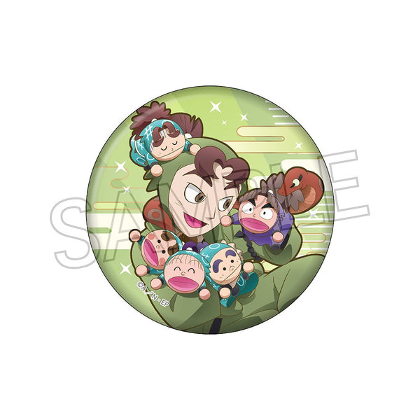 『忍たま乱太郎』缶バッジ -パペットと一緒- 伊賀崎孫兵