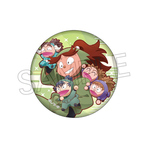 『忍たま乱太郎』缶バッジ -パペットと一緒- 富松作兵衛