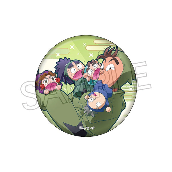 『忍たま乱太郎』缶バッジ -パペットと一緒- 次屋三之助