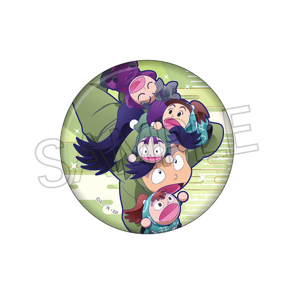 『忍たま乱太郎』缶バッジ -パペットと一緒- 浦風藤内