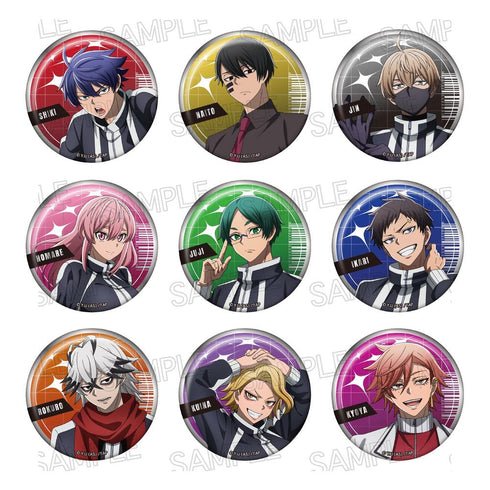 『桃源暗鬼』メタル缶バッジ Vol.1 BOX(9個入)