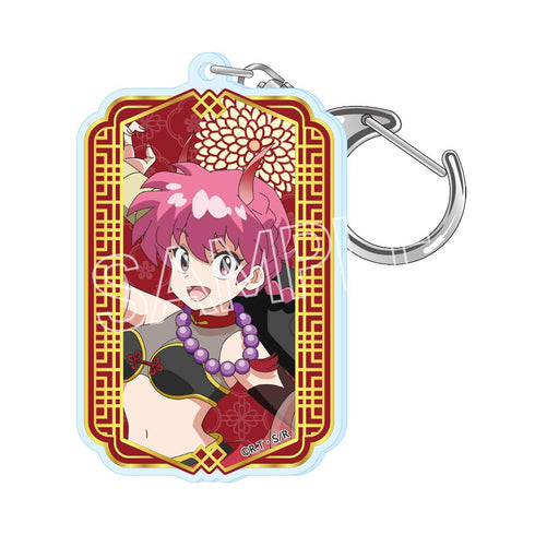 『らんま1/2』百鬼夜行 箔押しアクリルキーホルダー らんま