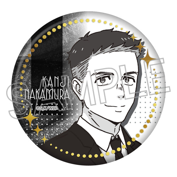 『WIND BREAKER』箔押し缶バッジVol.2 中村 幹路