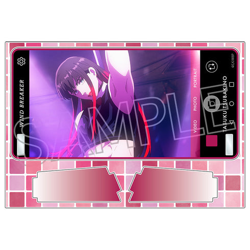 『WIND BREAKER』斜めに飾れるアクリルスタンド 椿野 佑