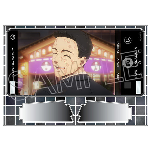 『WIND BREAKER』斜めに飾れるアクリルスタンド 中村 幹路