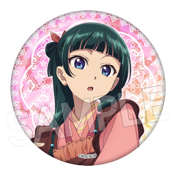 『薬屋のひとりごと』キラキラ缶バッジ 猫猫D(バレンタイン)