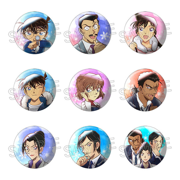 『名探偵コナン』ウェットカラーシリーズ vol.6 缶バッジ BOX(9個入)