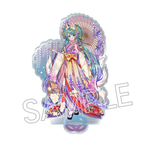 『初音ミク』百鬼夜行 ~麗宴~ アクリルスタンドM C 白狐(しろぎつね)