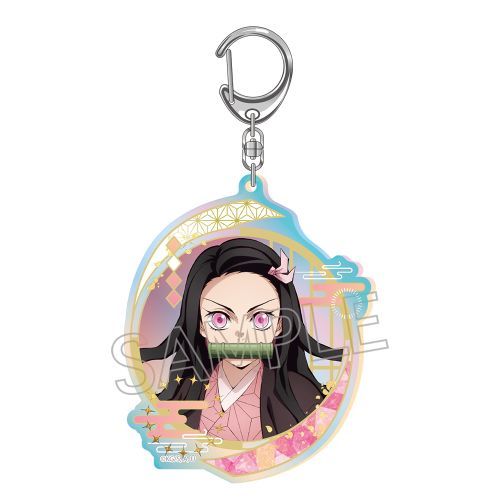『鬼滅の刃』オーロラアクリルキーホルダー 竈門禰豆子A