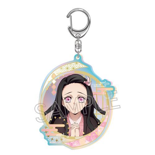 『鬼滅の刃』オーロラアクリルキーホルダー 竈門禰豆子B
