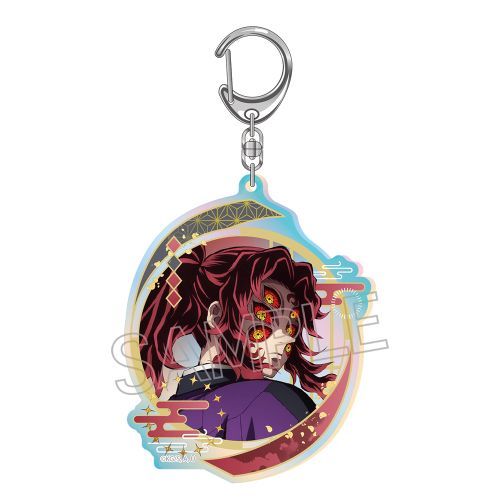 『鬼滅の刃』オーロラアクリルキーホルダー 黒死牟