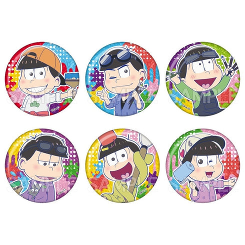 『おそ松さん』キラキラ缶バッジ おえかき松 BOX(6個入)