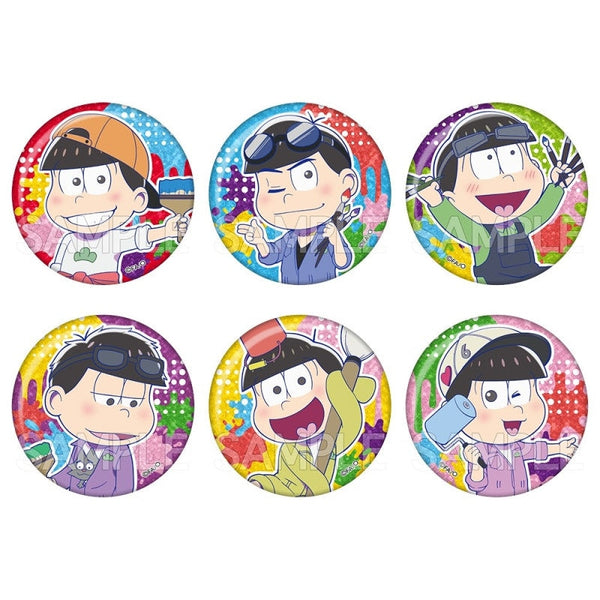 『おそ松さん』キラキラ缶バッジ おえかき松 BOX(6個入)
