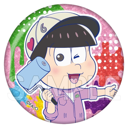 『おそ松さん』キラキラ缶バッジ おえかき松 BOX(6個入)