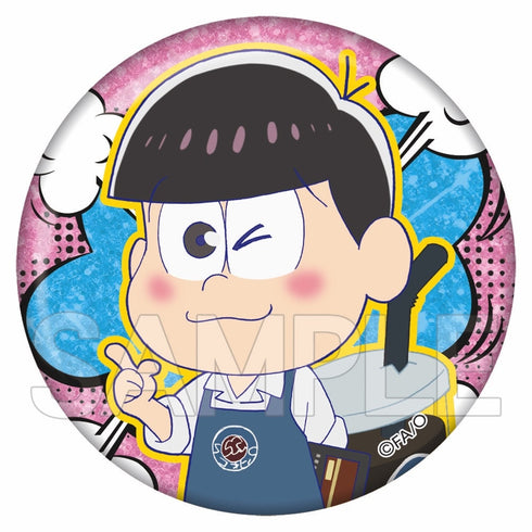 『おそ松さん』キラキラ缶バッジ はたらく6つ子 BOX(6個入)