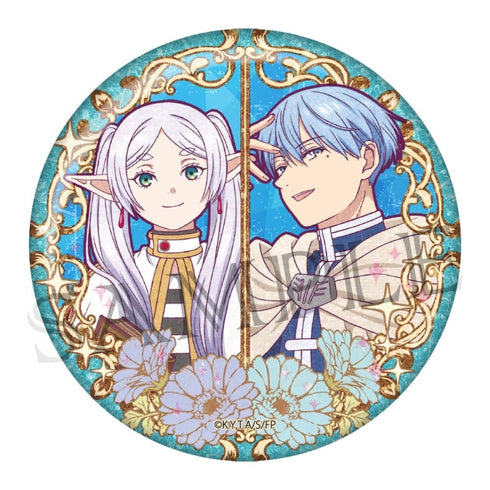 『葬送のフリーレン』ヴィンテージシリーズVol.4 キラキラ缶バッジ フリーレン&ヒンメル