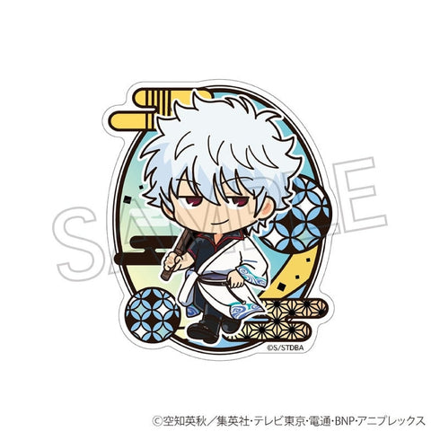 『銀魂』切り絵シリーズ ステッカー 坂田銀時