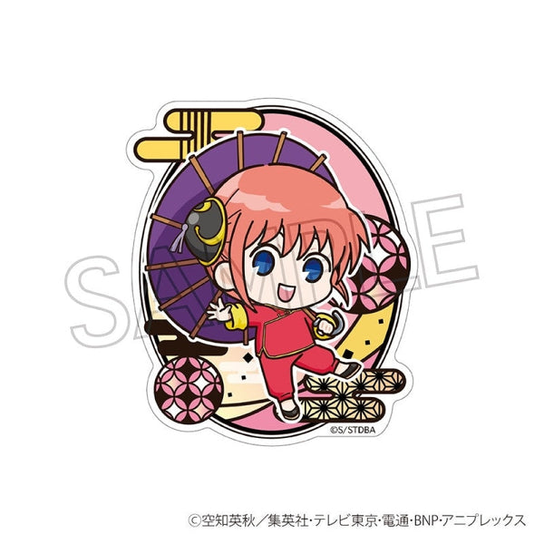 『銀魂』切り絵シリーズ ステッカー 神楽